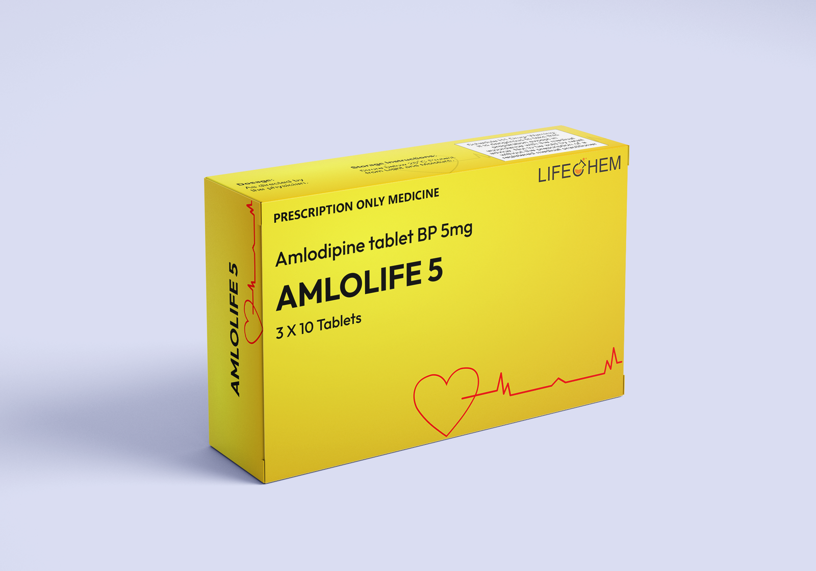 Amlodipine Tablets - Lifechem Healthcare