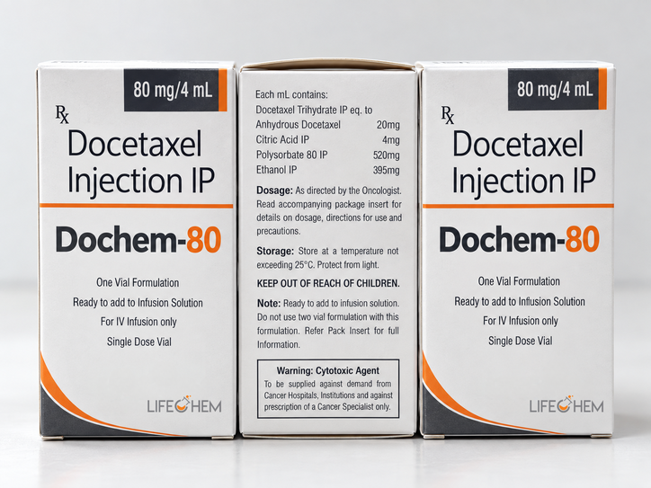 Docetaxel Injection Manufacturer - Lifechem Healthcare